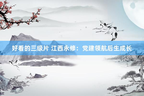 好看的三级片 江西永修:党建领航后生成长