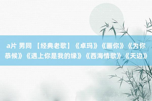 a片 男同 【经典老歌】《卓玛》《画你》《为你恭候》《遇上你是我的缘》《西海情歌》《天边》